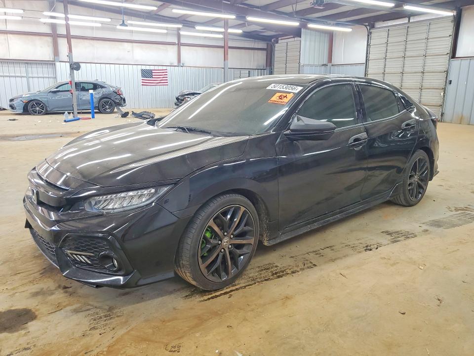 2021 Honda Civic VIN SHHFK7H92MU200920 COPART salvage auction — INTERIOR BURN, Nc - Salvage Certificate Of Title, sold $5,100 on 2026-07-08 (photo 1)