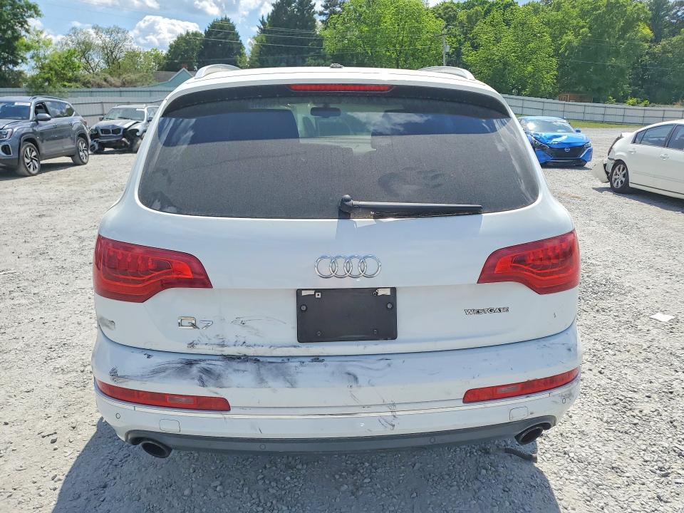 2012 Audi Q7 VIN WA1LGAFEXCD010253 COPART salvage auction — FRONT END, Nc - Salvage Certificate Of Title, sold $175 on 2026-07-22 (photo 6)