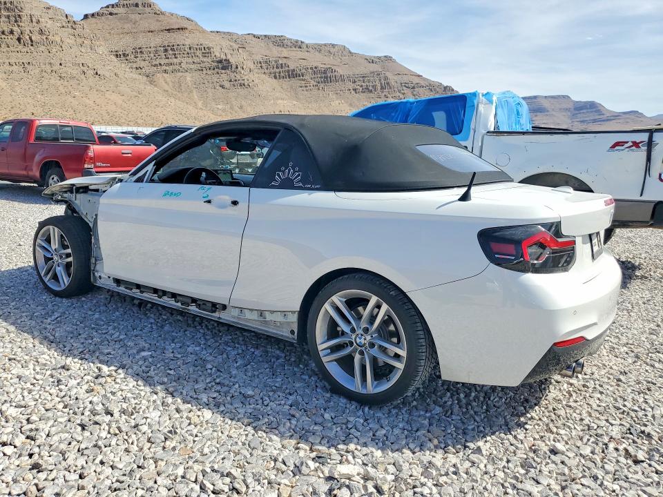 2017 BMW 2er VIN WBA2K9C34H7A26357 COPART salvage auction — FRONT END, Nv - Salvage Title, sold $3,300 on 2026-07-08 (photo 2)