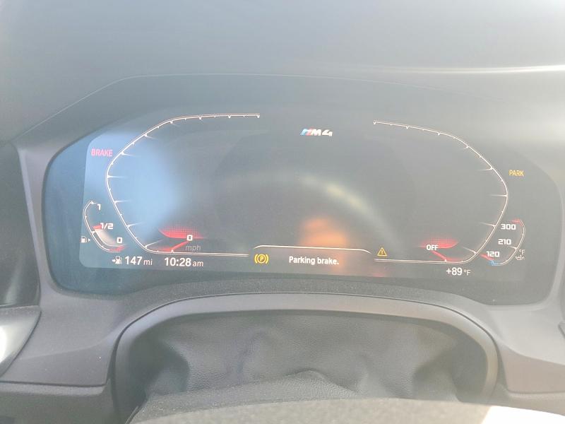2022 BMW M4 VIN WBS33AZ08NCH76858 COPART salvage auction — REAR END, Ga - Cert Of Title-Salvage, sold $28,250 on 2026-07-20 (photo 9)