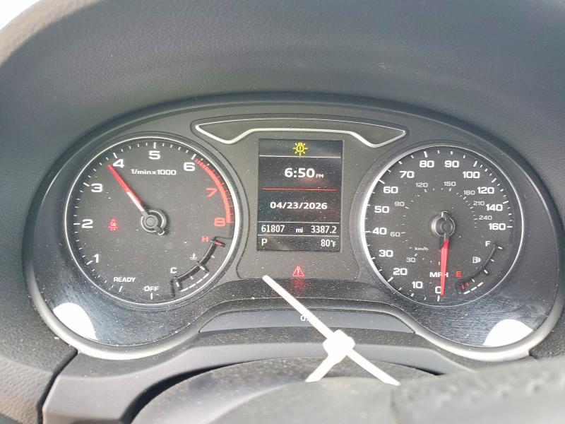 2020 Audi A3 VIN WAUBEGFFXLA032965 COPART salvage auction — FRONT END, AL - CERT OF TITLE-SALVAGE TITLE, sold $4,200 on 2026-07-09 (photo 9)