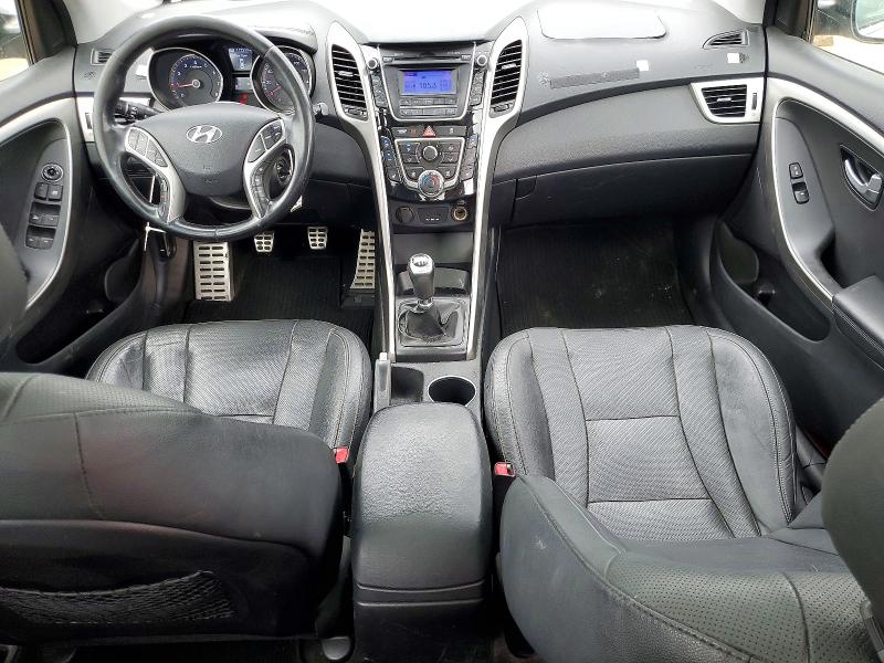 2013 Hyundai Elantra VIN KMHD35LE4DU097419 COPART salvage auction — FRONT END, Tx - Salvage Vehicle Title, sold $325 on 2026-07-04 (photo 8)