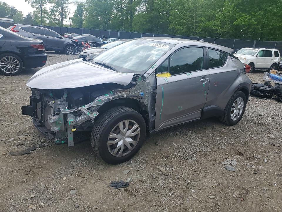 2020 Toyota C-hr VIN NMTKHMBX2LR104394 COPART salvage auction — FRONT END, Md - Cert Of Salvage > 75% Damage, sold $275 on 2026-07-21 (photo 1)
