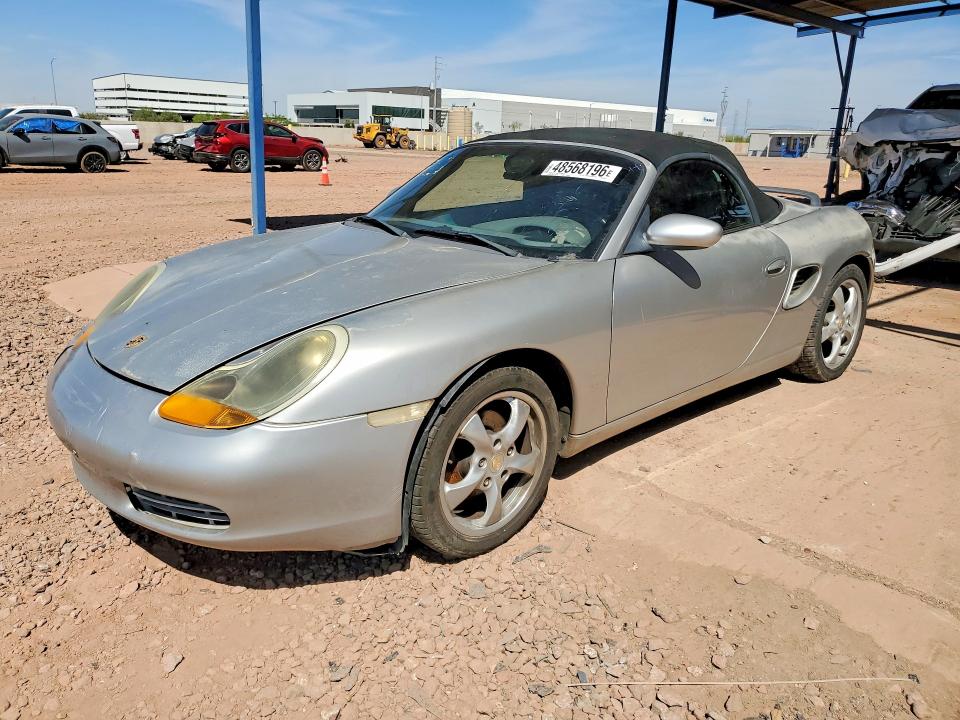 2003 Porsche Boxster VIN WP0CB298X3U660474 COPART salvage auction — FRONT END, ID - SALVAGE CERTIFICATE OF TITLE, sold $225 on 2026-07-28 (photo 1)