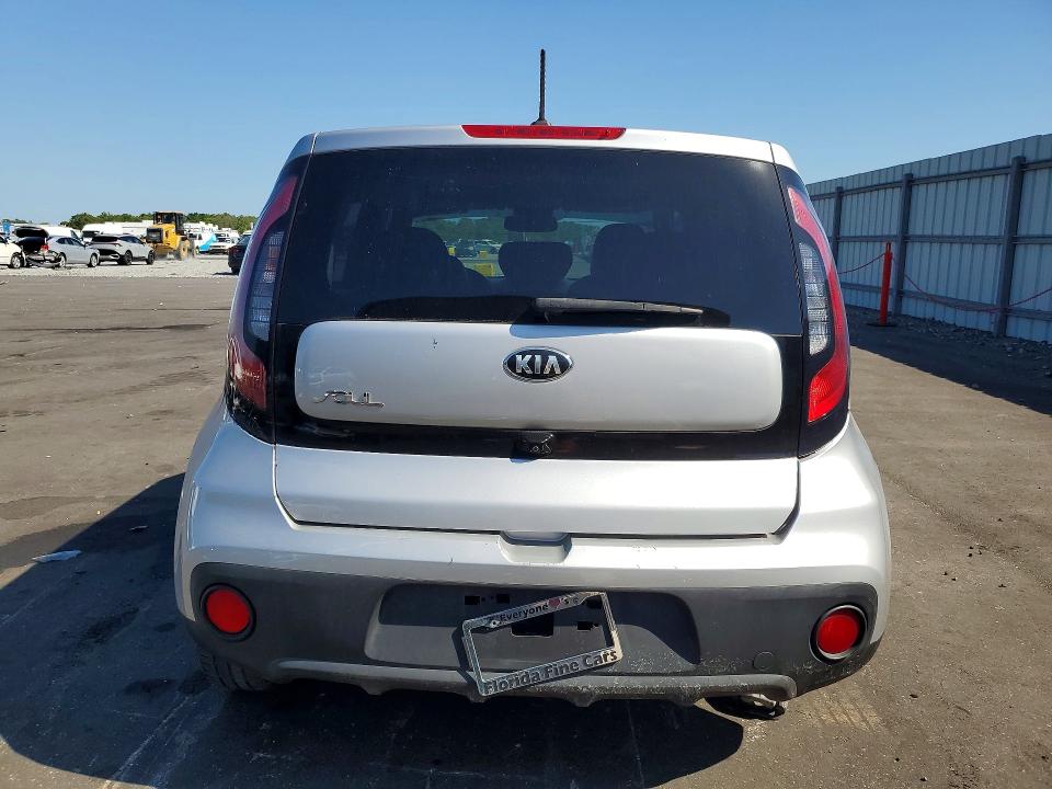 2017 Kia Soul VIN KNDJN2A23H7431355 COPART salvage auction — REAR END, IN - CERTIFICATE OF TITLE (P), sold $650 on 2026-07-20 (photo 6)