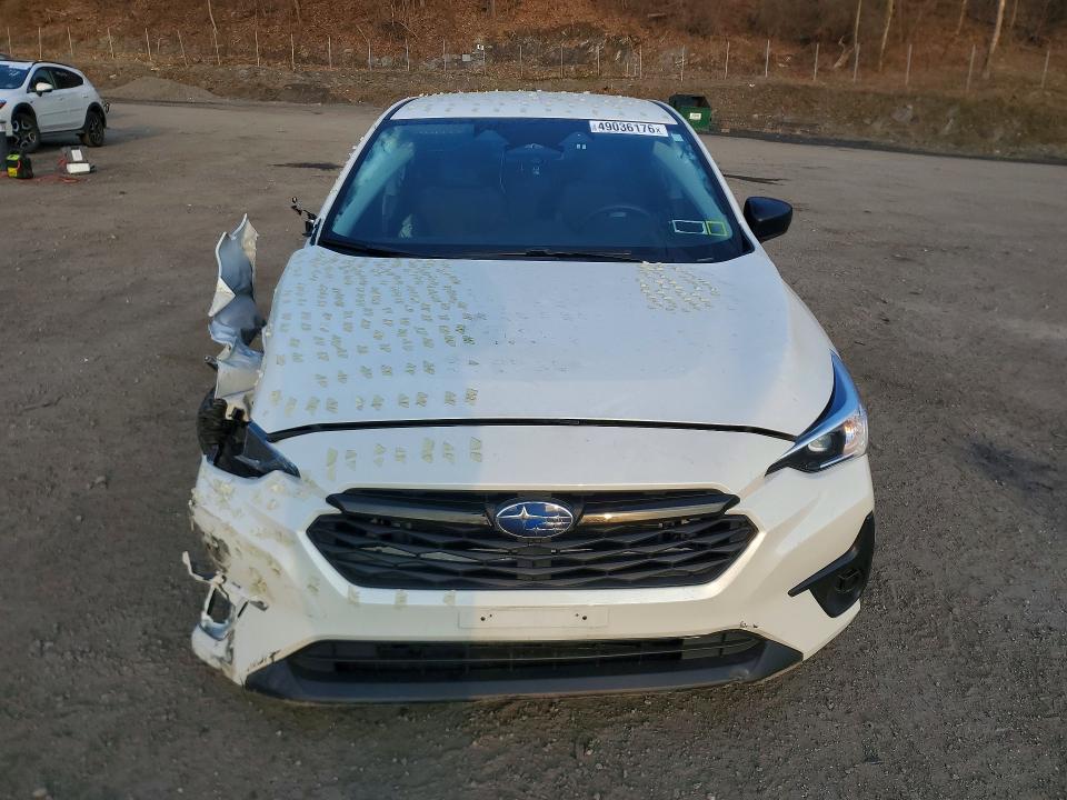 2024 Subaru Impreza VIN JF1GUABC3R8884620 COPART salvage auction — FRONT END, NY - MV-907A SALVAGE CERTIFICATE, sold $350 on 2026-07-23 (photo 5)