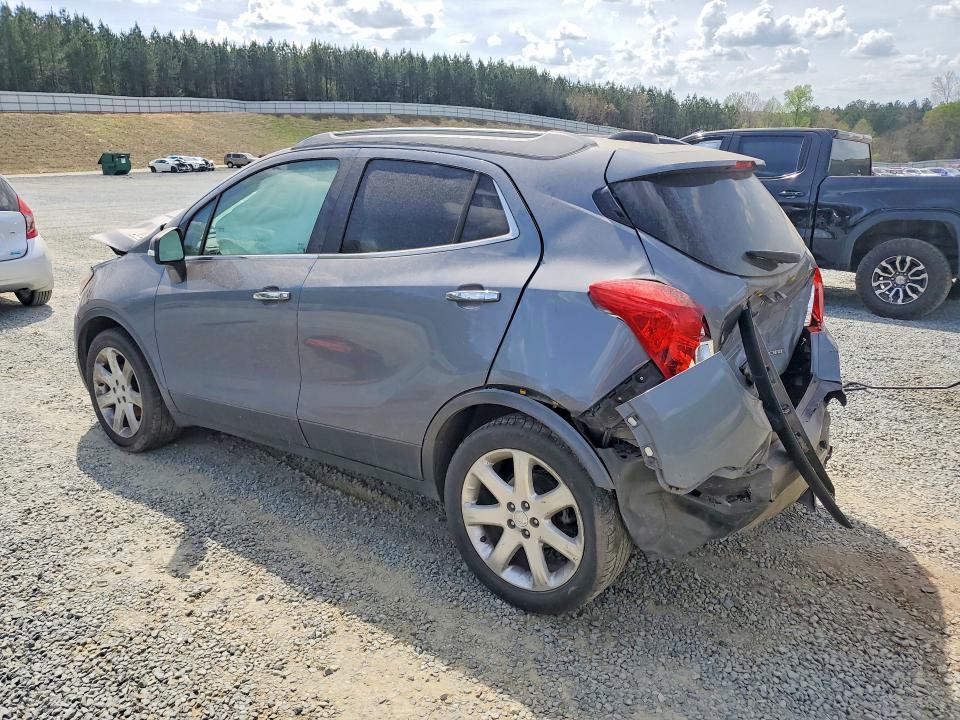 2015 Buick Encore VIN KL4CJCSB5FB149182 COPART salvage auction — FRONT END, Nc - Salvage Certificate Of Title, sold $200 on 2026-07-09 (photo 2)