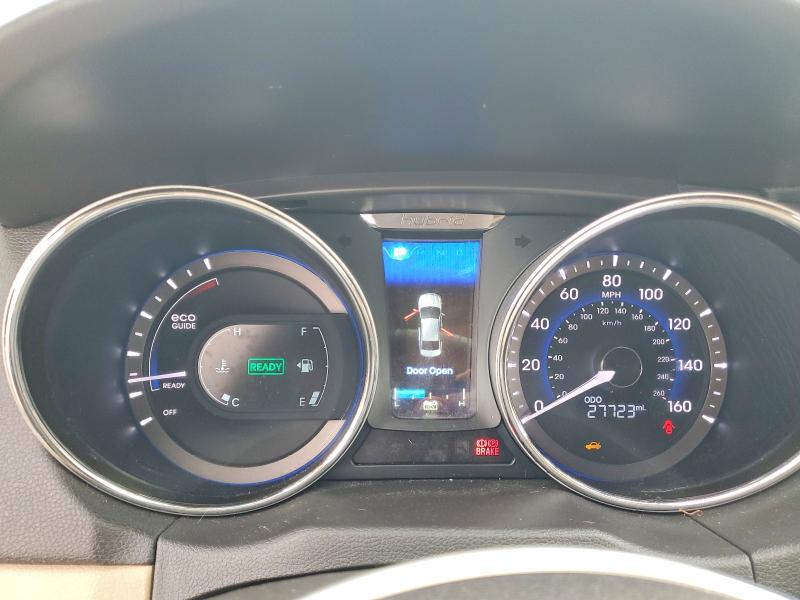 2015 Hyundai Sonata VIN KMHEC4A42FA136988 COPART salvage auction — FRONT END, ID - SALVAGE CERTIFICATE OF TITLE, sold $1,900 on 2026-07-09 (photo 9)