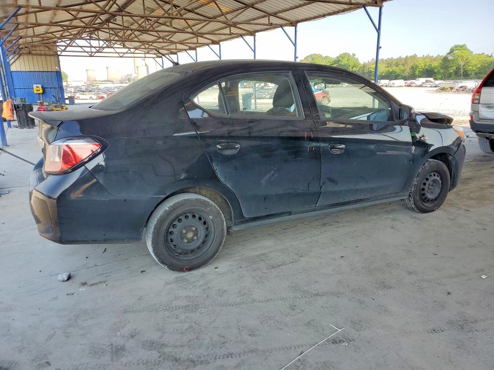 2022 Mitsubishi Mirage VIN ML32FUFJ4NHF06038 COPART salvage auction — FRONT END, Id - Salvage Certificate Of Title, sold $1,250 on 2026-07-02 (photo 3)