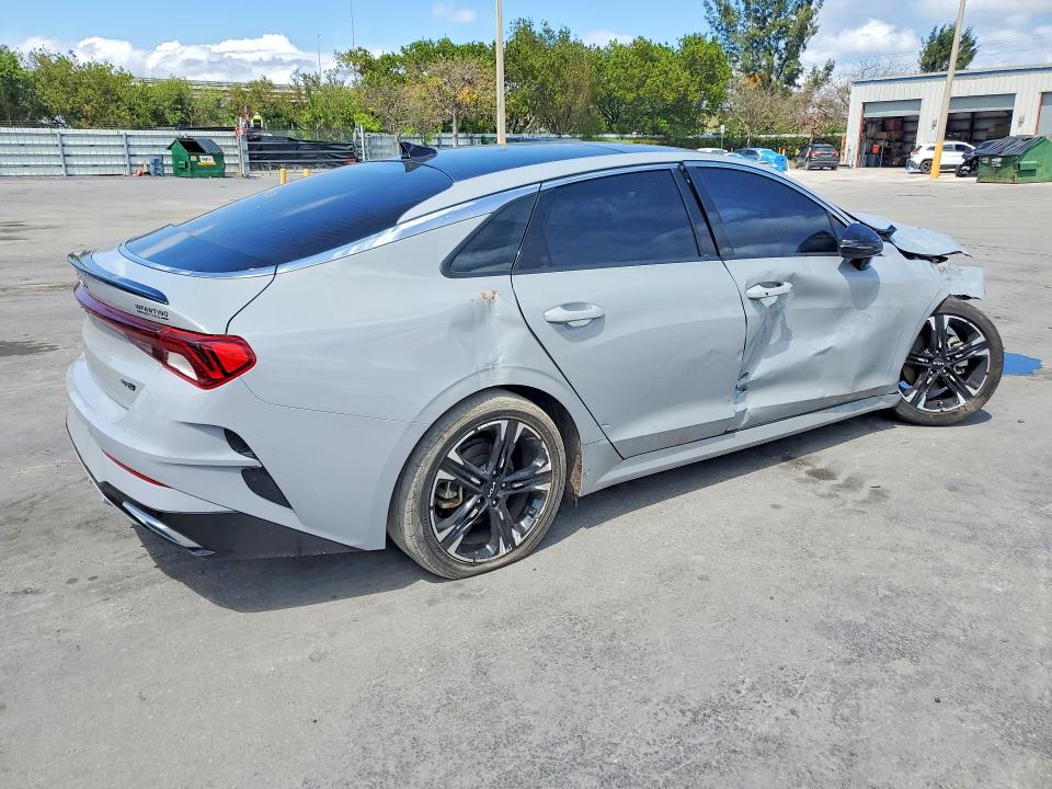 2022 Kia K5 VIN 5XXG64J22NG155790 COPART salvage auction — FRONT END, Fl - Certificate Of Destruction, sold $1,400 on 2026-07-08 (photo 3)