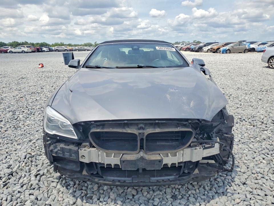 2018 BMW 6er VIN WBA6F7C53JG232249 COPART salvage auction — FRONT END, Salvage Title, sold $200 on 2026-07-21 (photo 5)