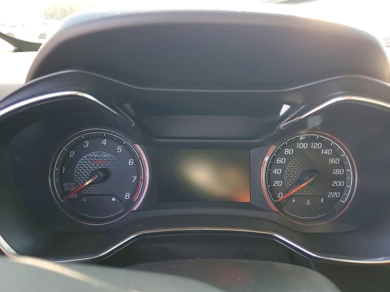 2021 Chevrolet Trailblazer VIN KL79MUSL0MB017950 COPART salvage auction — FRONT END, Ns - Salvage Title, sold $2,000 on 2026-07-23 (photo 9)
