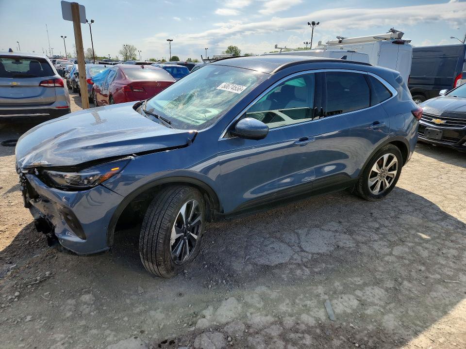2024 Ford Escape VIN 1FMCU9JA6RUB41797 COPART salvage auction — FRONT END, Il - Salvage Certificate, sold $6,700 on 2026-07-02 (photo 1)