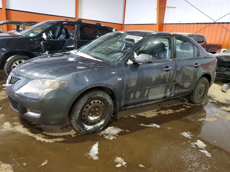 2008 Mazda 3 VIN JM1BK32F381139258 COPART salvage auction — SIDE, Ab - Bos - Salvage, sold $175 on 2026-07-07 (photo 1)