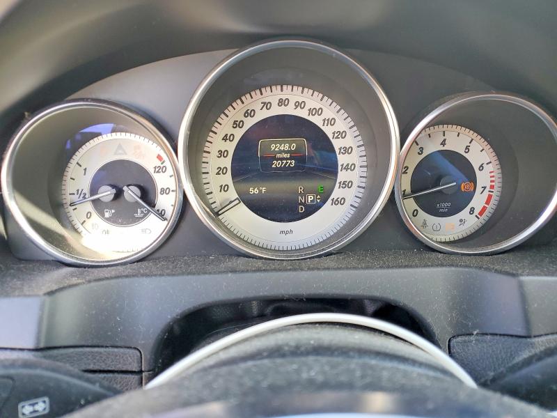 2014 Mercedes-benz E-klasse VIN WDDKJ5KBXEF279274 COPART salvage auction — FRONT END, Salvage Title, sold $6,200 on 2026-08-03 (photo 9)