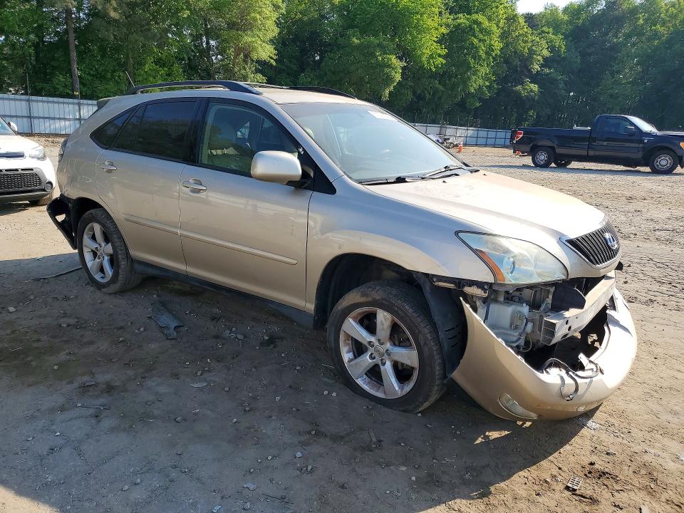 2005 Lexus Rx VIN JTJHA31U350077758 COPART salvage auction — REAR END, Sc - Cert Of Title-Salvage, sold $1,150 on 2026-07-28 (photo 4)