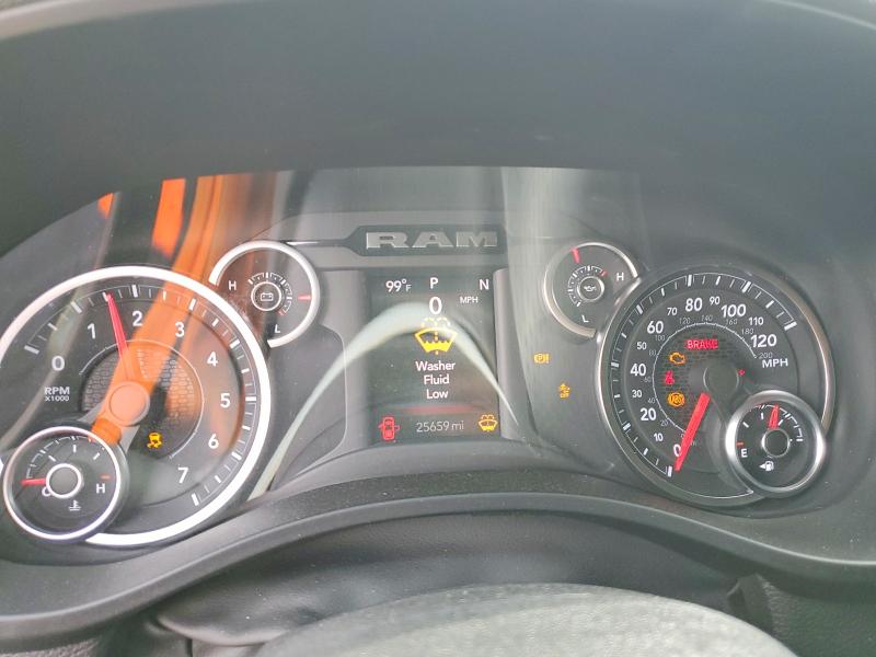 2025 Ram 1500 VIN 1C6RREGP1SN696670 COPART salvage auction — FRONT END, Tx - Salvage Vehicle Title, sold $9,000 on 2026-07-09 (photo 9)