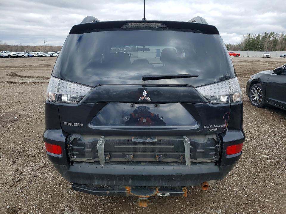2010 Mitsubishi Outlander VIN JA4JT3AX5AZ600223 COPART salvage auction — REAR END, On - Permit No Brand - Unfit, sold $300 on 2026-07-14 (photo 6)