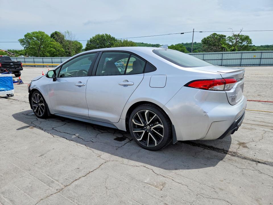 2020 Toyota Corolla VIN JTDS4RCE9LJ009092 COPART salvage auction — FRONT END, TN - SALVAGE CERTIFICATE, sold $6,100 on 2026-07-27 (photo 2)