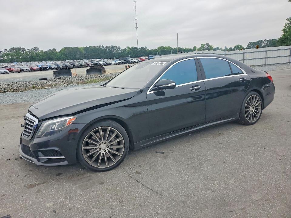 2014 Mercedes-benz S-klasse VIN WDDUG8FB6EA026842 COPART salvage auction — FRONT END, Nc - Salvage Certificate Of Title, sold $3,700 on 2026-07-24 (photo 1)