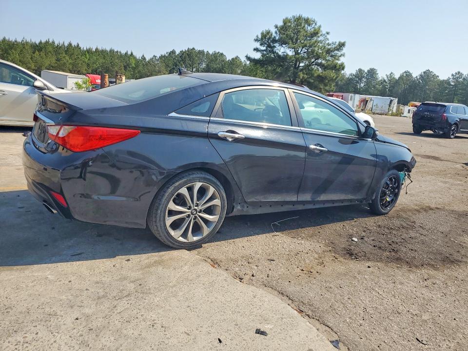 2014 Hyundai Sonata VIN 5NPEC4AB9EH860056 COPART salvage auction — FRONT END, Sc - Cert Of Title-Salvage, sold $800 on 2026-07-17 (photo 3)