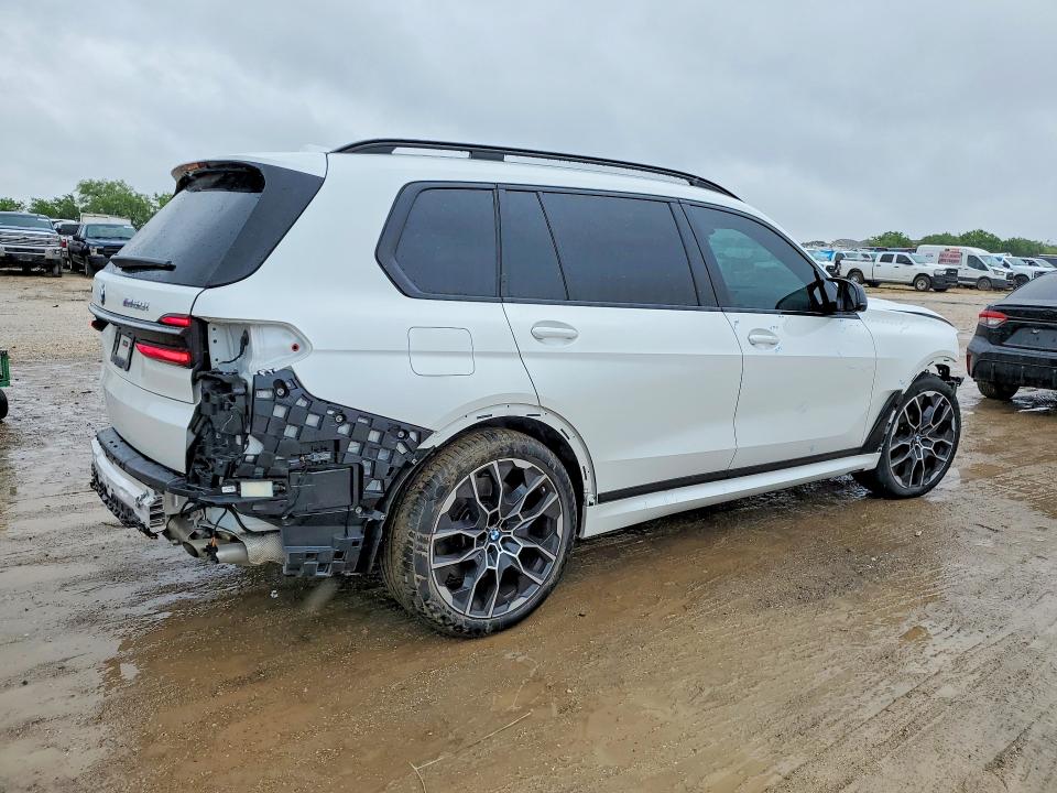 2025 BMW X7 VIN 5UX33EM02S9Z88326 COPART salvage auction — FRONT END, Tx - Salvage Vehicle Title, sold $10,700 on 2026-07-30 (photo 3)