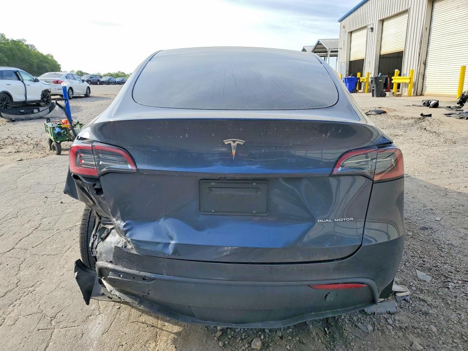 2024 Tesla Model y VIN 7SAYGDEE6RA263022 COPART salvage auction — REAR END, Ga - Cert Of Title-Salvage, sold $450 on 2026-07-31 (photo 6)