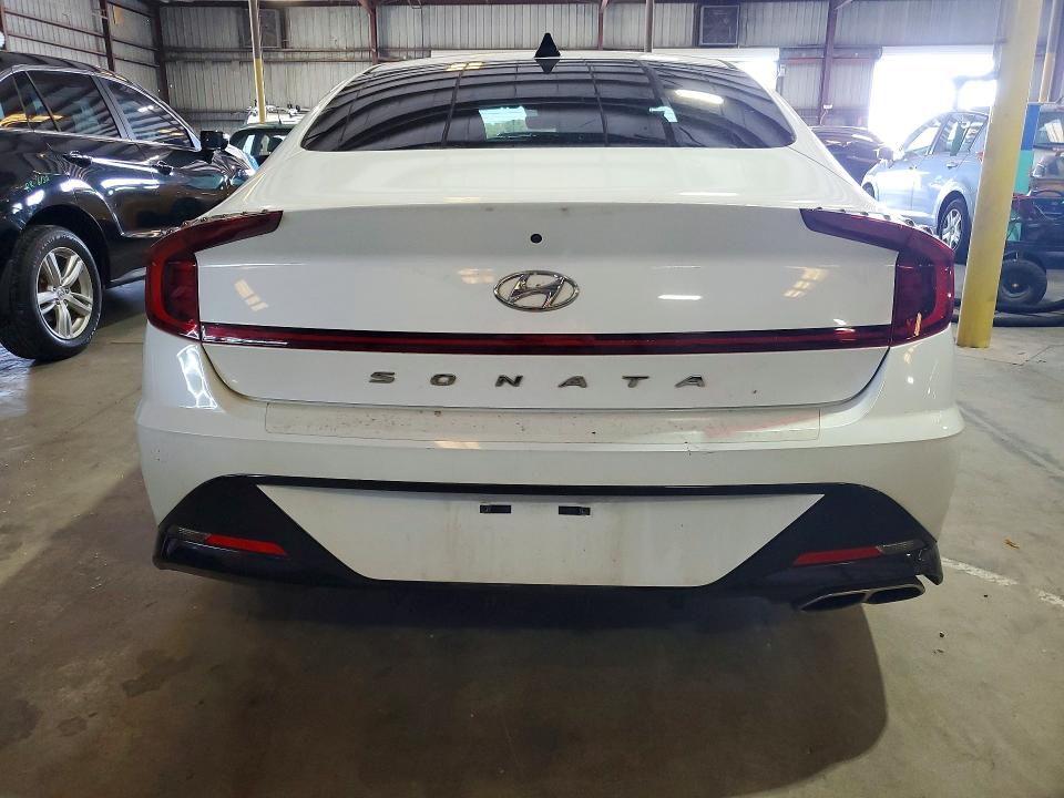 2021 Hyundai Sonata VIN 5NPEL4JA0MH115573 COPART salvage auction — FRONT END, Fl - Cert Of Title Slvg Rebuildable, sold $3,300 on 2026-07-27 (photo 6)