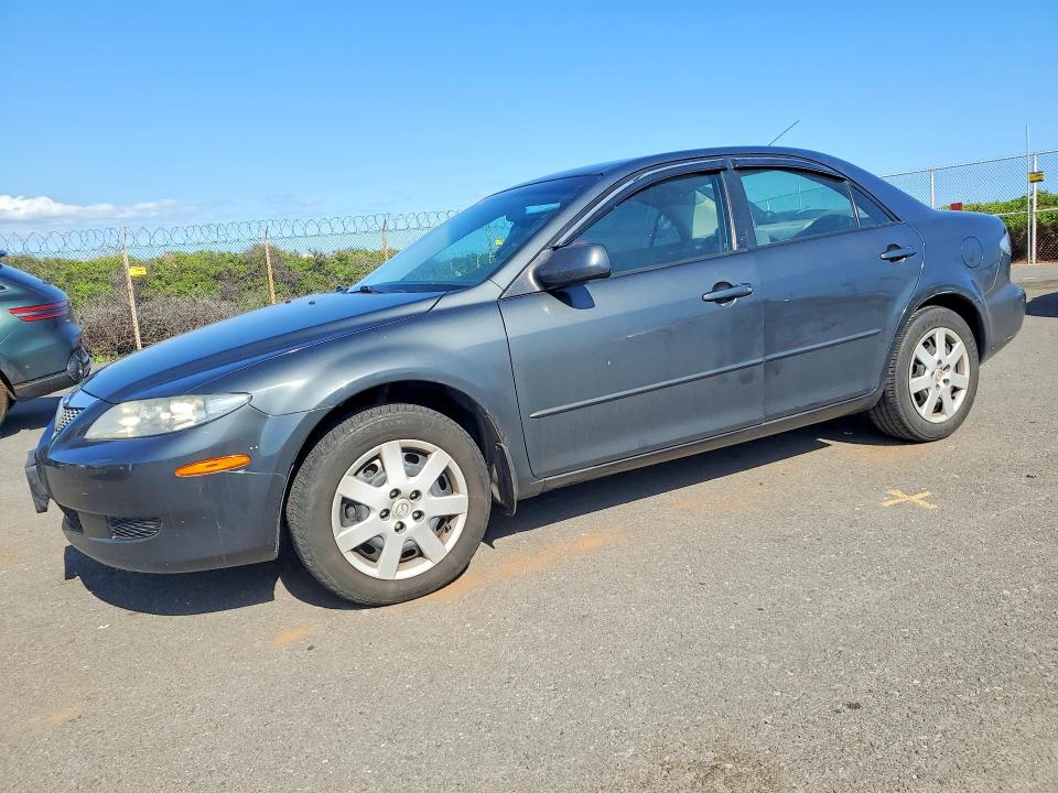 2005 Mazda 6 VIN 1YVFP80C655M59679 COPART salvage auction — REAR END, Hi - Certificate Of Salvage, sold $70 on 2026-07-20 (photo 1)