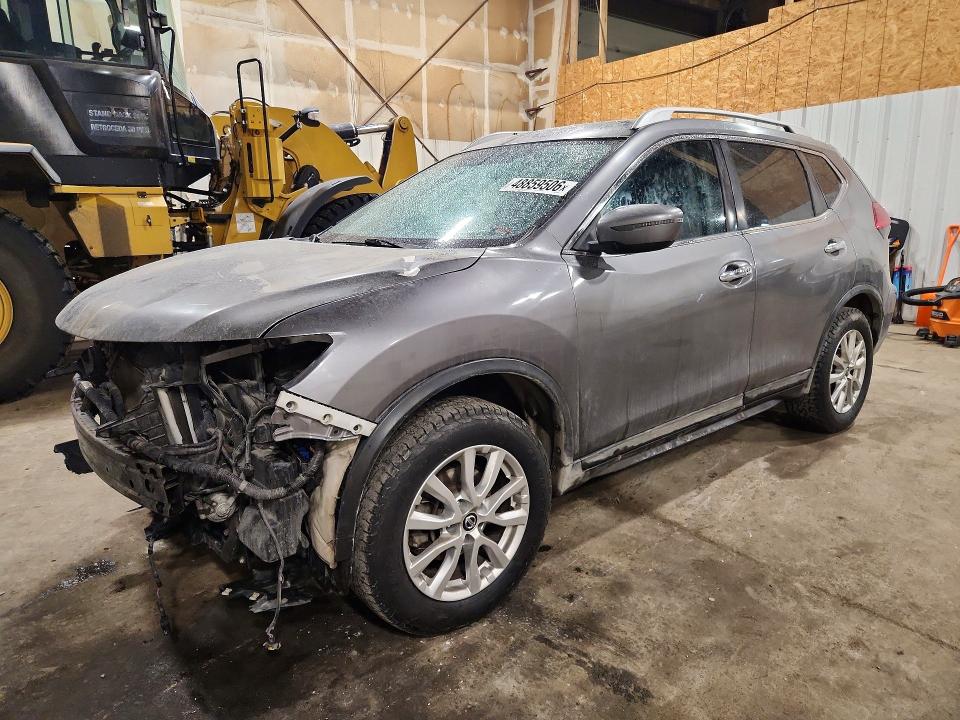 2017 Nissan Rogue VIN KNMAT2MV3HP535839 COPART salvage auction — FRONT END, Ak - Parts Only Bill Of Sale, sold $400 on 2026-07-07 (photo 1)
