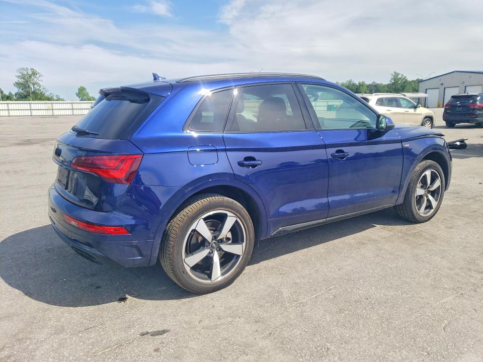 2022 Audi Q5 VIN WA1FAAFY6N2108543 COPART salvage auction — FRONT END, Nc - Salvage Certificate Of Title, sold $14,600 on 2026-07-16 (photo 3)