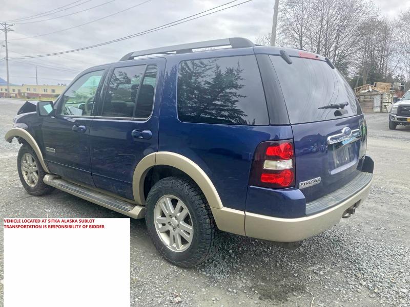 2007 Ford Explorer VIN 1FMEU74E17UB21966 COPART salvage auction — FRONT END, Ak - Bill Of Sale- Salvage, sold $20 on 2026-08-04 (photo 2)