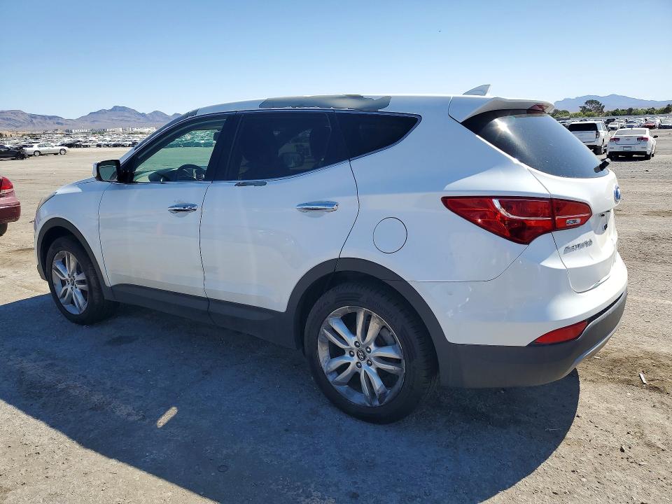 2013 Hyundai Santa fe VIN 5XYZWDLA4DG061160 COPART salvage auction — REAR END, Ut - Certificate Of Title, sold $775 on 2026-07-16 (photo 2)