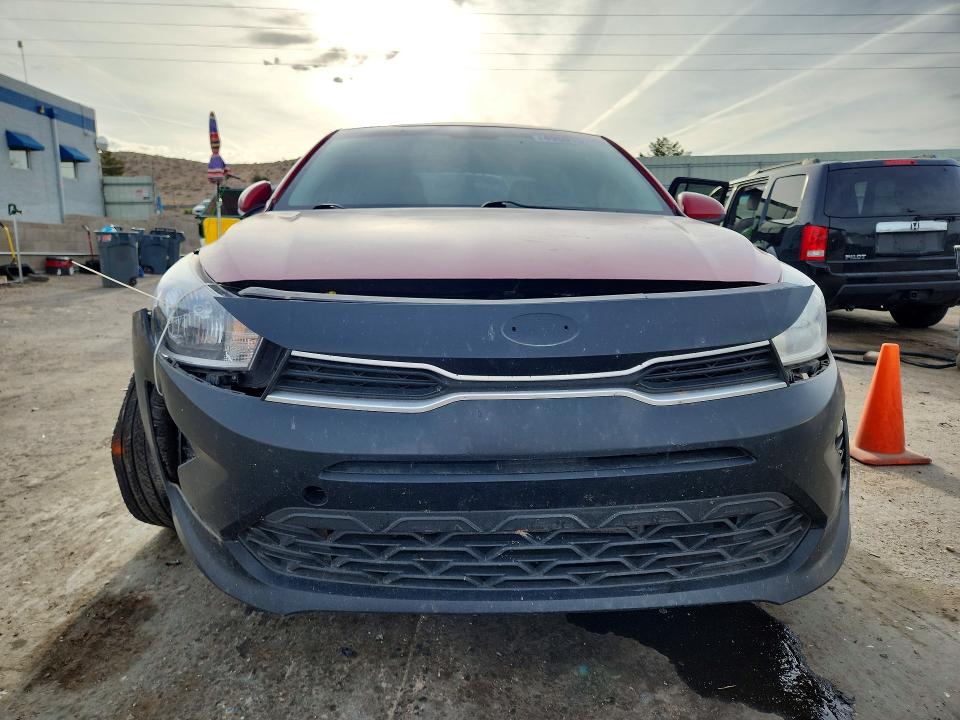 2021 Kia Rio VIN 3KPA24AD8ME403146 COPART salvage auction — FRONT END, ID - SALVAGE CERTIFICATE OF TITLE, sold $775 on 2026-07-02 (photo 5)