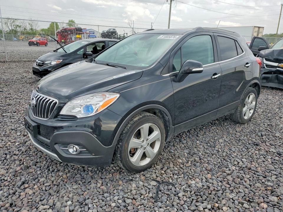2016 Buick Encore VIN KL4CJBSB8GB714293 COPART salvage auction — FRONT END, In - Certificate Of Title, sold $925 on 2026-07-02 (photo 1)