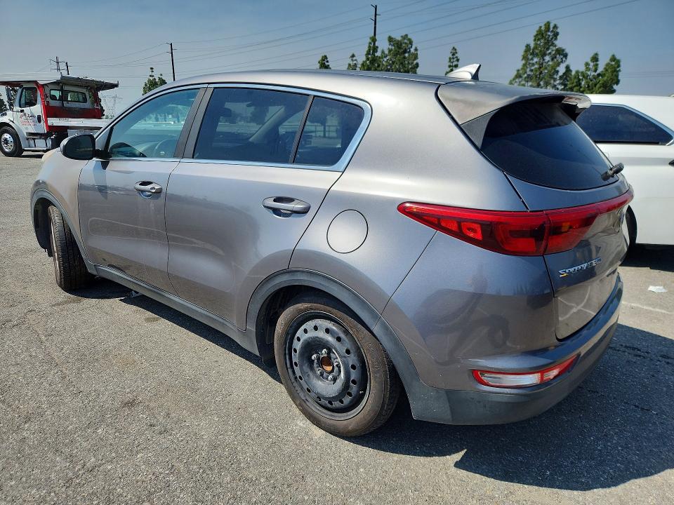 2019 Kia Sportage VIN KNDPM3AC5K7512991 COPART salvage auction — MINOR DENT/SCRATCHES, CA - SALVAGE CERTIFICATE, sold $2,300 on 2026-07-30 (photo 2)