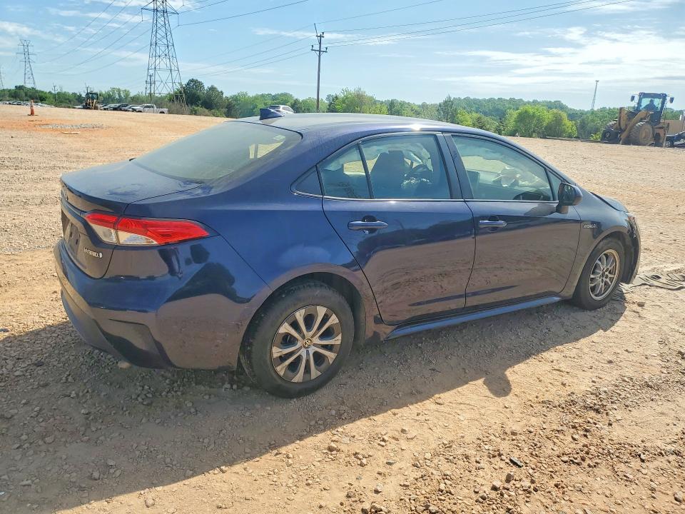 2020 Toyota Corolla VIN JTDEBRBE5LJ001222 COPART salvage auction — FRONT END, Nc - Salvage Certificate Of Title, sold $175 on 2026-07-27 (photo 3)