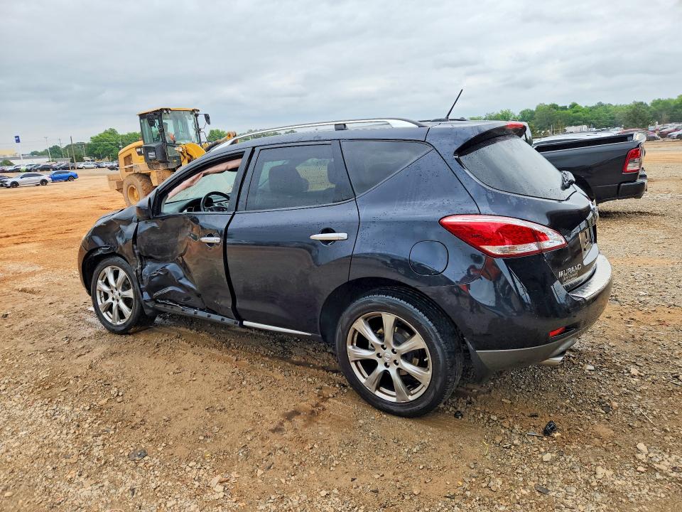 2012 Nissan Murano VIN JN8AZ1MU0CW114843 COPART salvage auction — FRONT END, Al - Cert Of Title-Salvage Title, sold $625 on 2026-07-29 (photo 2)