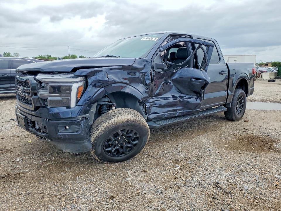 2025 Ford F-150 VIN 1FTFW5L55SKE97860 COPART salvage auction — FRONT END, Tx - Salvage Vehicle Title, sold $16,800 on 2026-07-02 (photo 1)