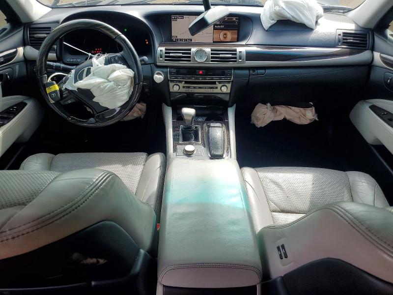 2015 Lexus Ls VIN JTHBL5EF3F5133663 COPART salvage auction — FRONT END, Il - Salvage Certificate, sold $2,050 on 2026-07-07 (photo 8)