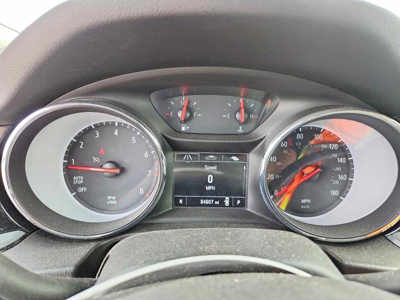 2019 Buick Regal VIN W04GL6SX4K1010606 COPART salvage auction — UNDERCARRIAGE, Il - Salvage Certificate, sold $2,700 on 2026-07-20 (photo 9)