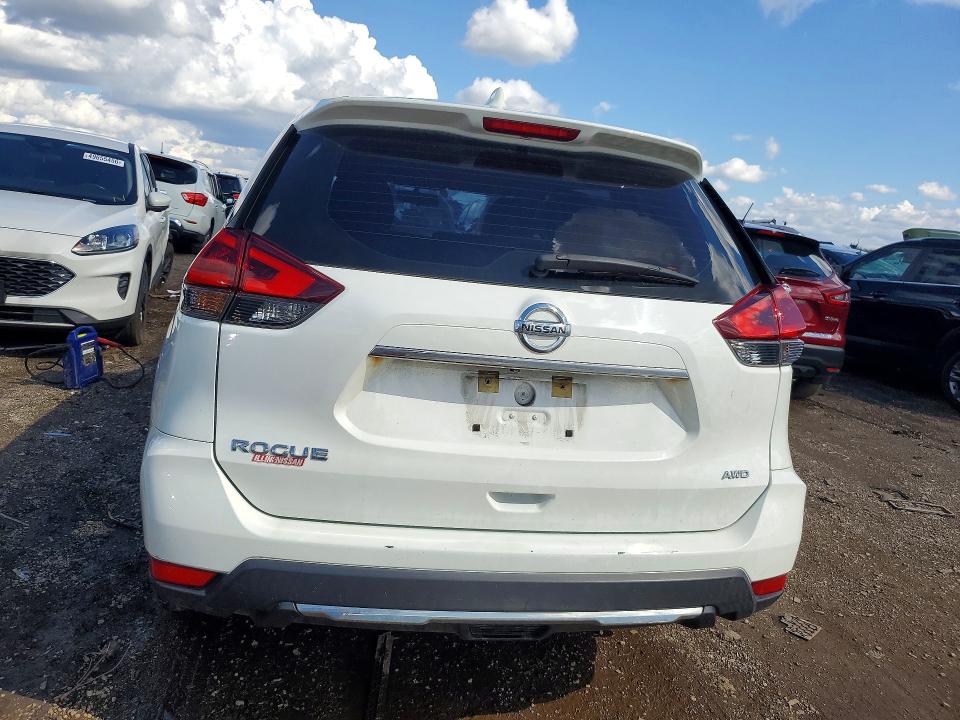 2018 Nissan Rogue VIN KNMAT2MV7JP536367 COPART salvage auction — REAR END, Il - Salvage Certificate, sold $900 on 2026-07-28 (photo 6)