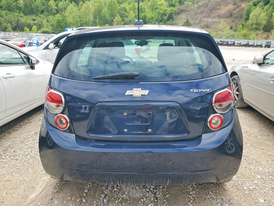 2015 Chevrolet SONIC VIN 1G1JA6SH9F4141831 COPART salvage auction — FRONT END, Wv - Certificate Of Title, sold $2,050 on 2026-07-09 (photo 6)