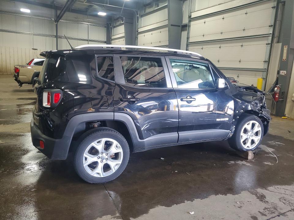 2016 Jeep Renegade VIN ZACCJBDT7GPC94673 COPART salvage auction — FRONT END, Mn - Cert Of Title-Prior Salvage, sold $300 on 2026-08-04 (photo 3)