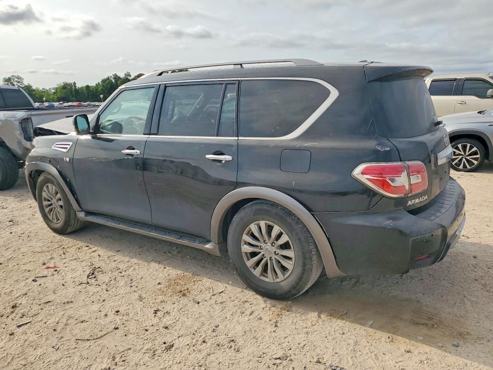 2017 Nissan Armada VIN JN8AY2ND9H9006332 COPART salvage auction — FRONT END, Salvage Title, sold $1,750 on 2026-07-10 (photo 2)