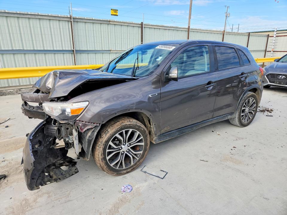 2019 Mitsubishi VIN JA4AP3AUXKU033838 COPART salvage auction — FRONT END, Tx - Nonrepairable Title, sold $1,700 on 2026-07-10 (photo 1)