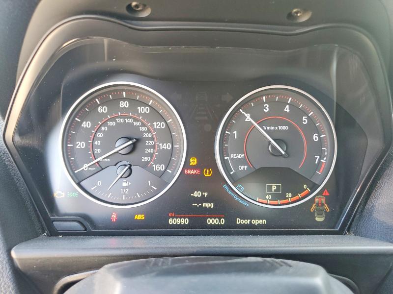 2017 BMW 2er VIN WBA2K9C34H7A26357 COPART salvage auction — FRONT END, Nv - Salvage Title, sold $3,300 on 2026-07-08 (photo 9)