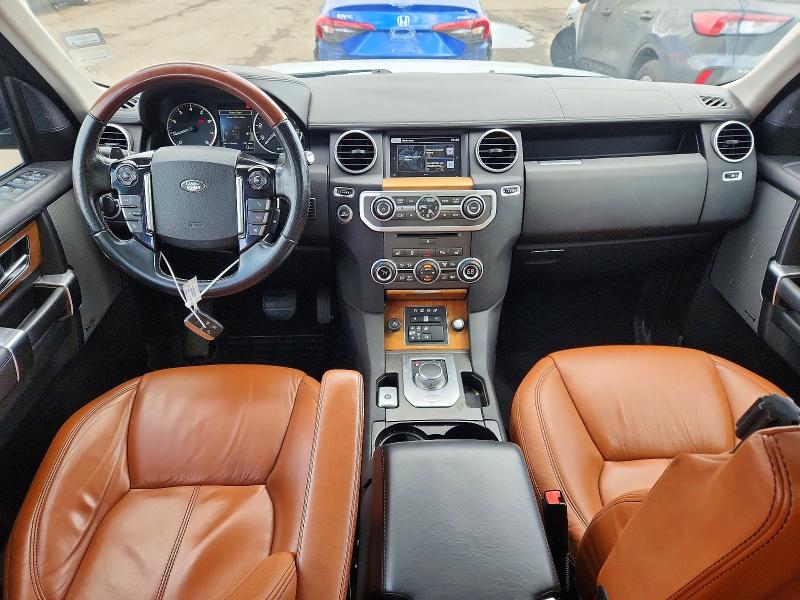 2016 Land rover Lr4 VIN SALAK2V63GA845204 COPART salvage auction — REAR END, Salvage Title, sold $2,600 on 2026-07-10 (photo 8)