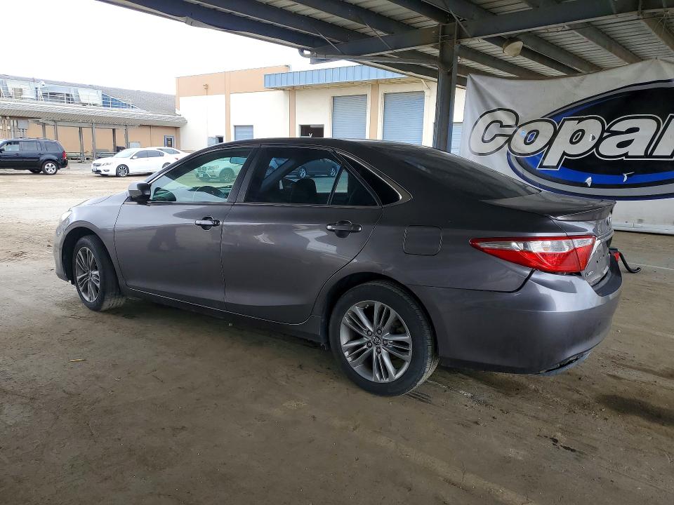 2017 Toyota Camry VIN 4T1BF1FK1HU709154 COPART salvage auction — REAR END, Ca - Dis/Dlr/Exp Clean W/Salv Hist, sold $7,300 on 2026-07-28 (photo 2)