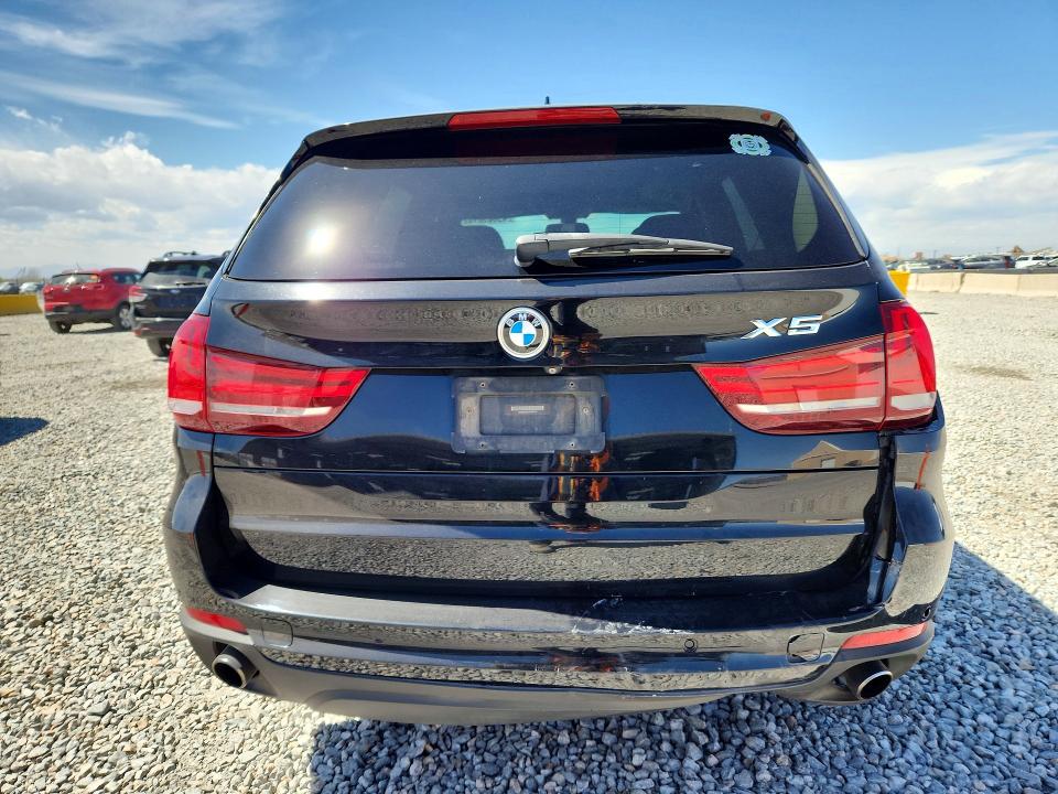 2015 BMW X5 VIN 5UXKR2C55F0H40123 COPART salvage auction — REAR END, Co - Public - Salvage Title, sold $3,100 on 2026-07-30 (photo 6)